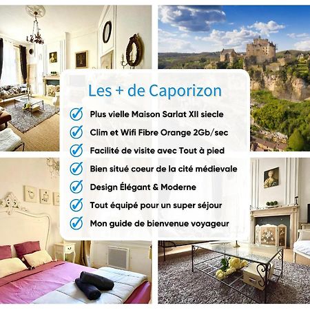 Caporizon-Sarlat L'Elegance-T2 Plein Centre Cite Medievale Exterior foto