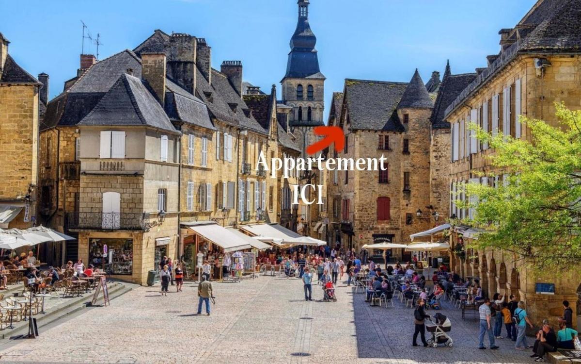 Caporizon-Sarlat L'Elegance-T2 Plein Centre Cite Medievale Exterior foto
